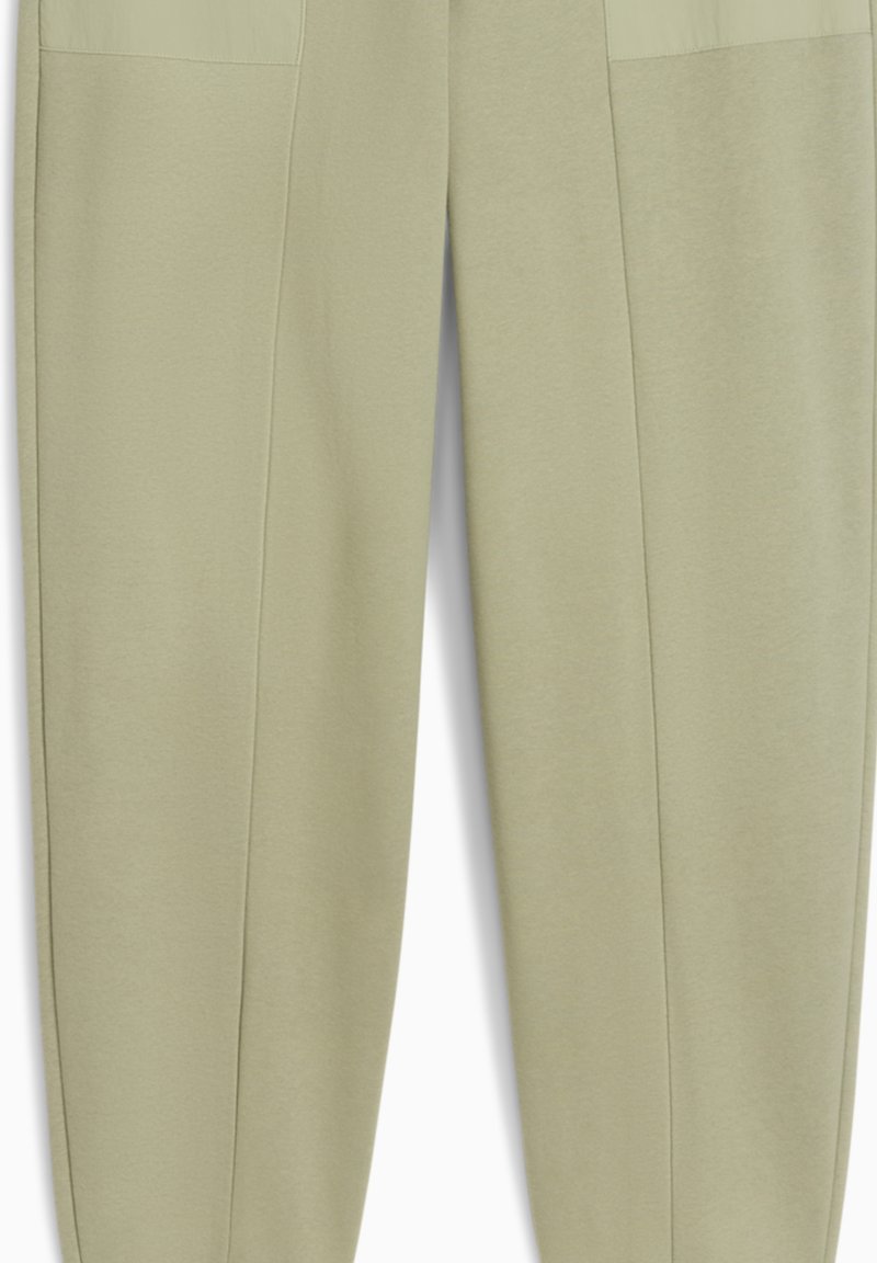 Puma HER HIGH-WAIST-JOGGING - Teplákové kalhoty - lux army