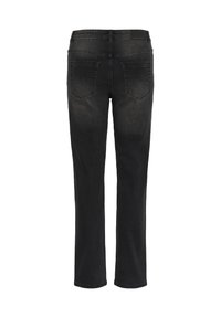 Kaffe MARIS REGULAR FIT  - Traperice ravnih nogavica - dark grey wash