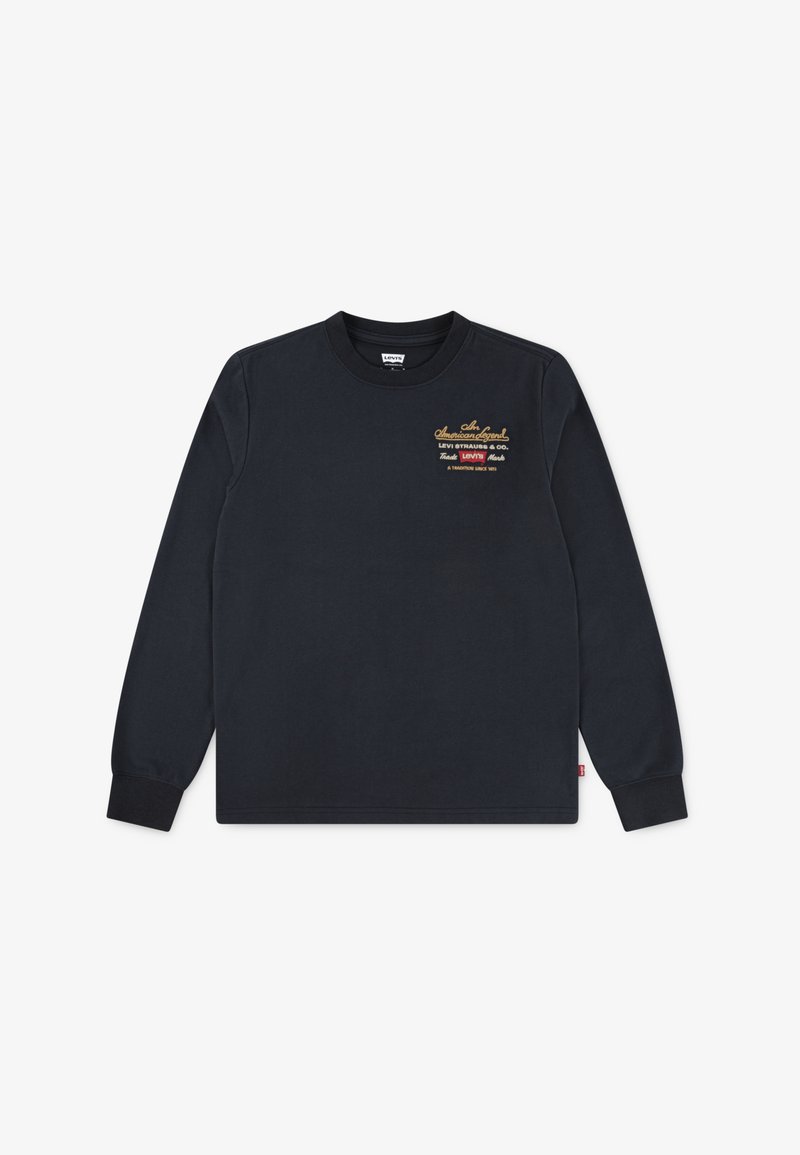 Levi's® LEGENDARY TEE - Μπλούζα με μακριά μανίκια - jet black