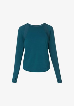 Sweaty Betty, BREATHE EASY LONG SLEEVE TOP - Longsleeve - deep green