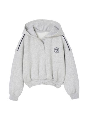 SPORT-MIT RECYCLING-POLYESTER - Hoodie - grau meliert