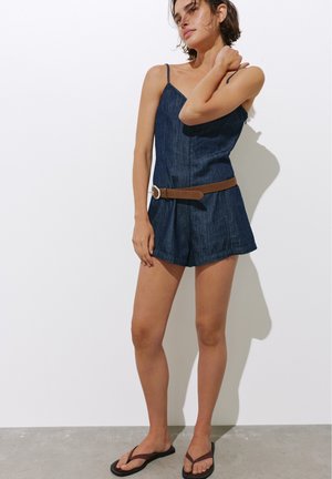 PULL&BEAR, WITH OVAL BUCKLE - BELT - Cintura - ochre