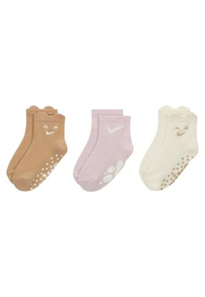 COMFORT 3PK - Calze - beige