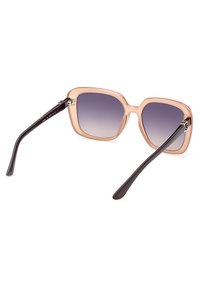 Guess QUADRATISCHE FORM - Gafas de sol - glänzend beige