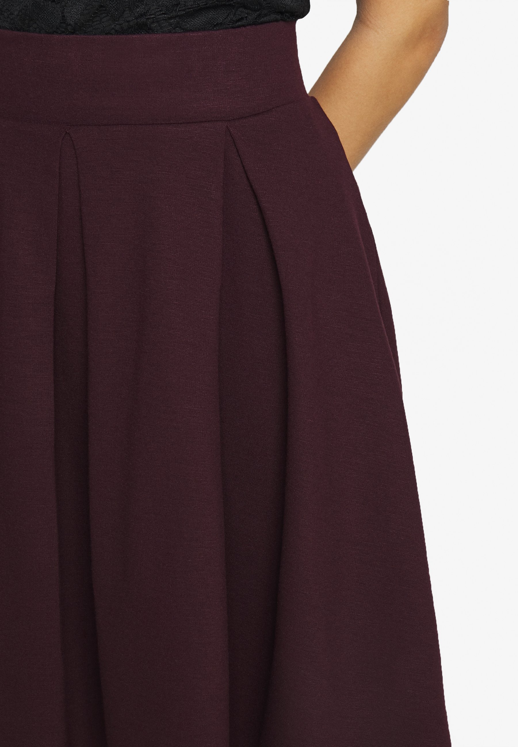Anna Field Petite A-lijn rok - winetasting/bordeauxrood - Zalando.nl