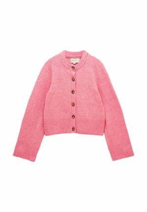 Joules, REGULAR FIT - ROUND NECK BUTTON THROUGH - Kardigán - pink
