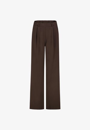 Sublevel, SUBLEVEL WIDE LEG STOFFHOSE - Trousers - brown