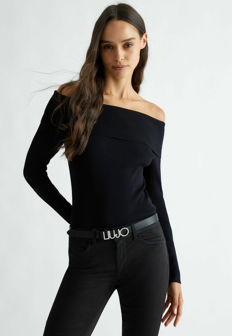 LIU JO Pásek - black