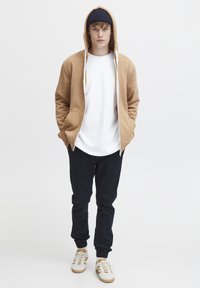 Solid SDOLLI - Zip-up sweatshirt - cinnamon m