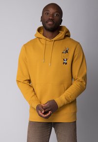 watapparel POCKET PANDAS - Hoodie - ochre