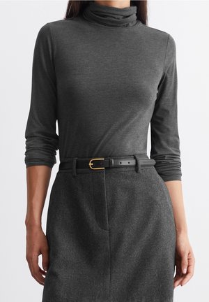 Langærmet T-shirt - grey