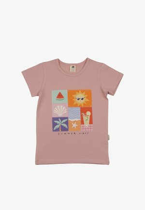 Walkiddy, SUMMERTIME VIBES-T-SHIRT - Print T-shirt - pink