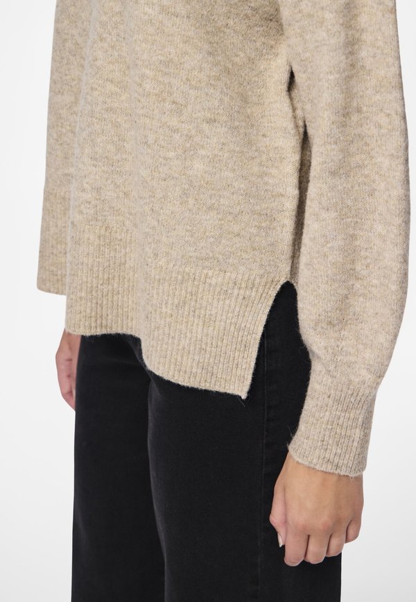 PCMALOU ROLLNECK NOOS BC - Jumper - taupe gray4