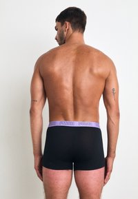 Puma MEN EVERYDAY TRUNKS 2 PACK - Uske bokserice - purple/black