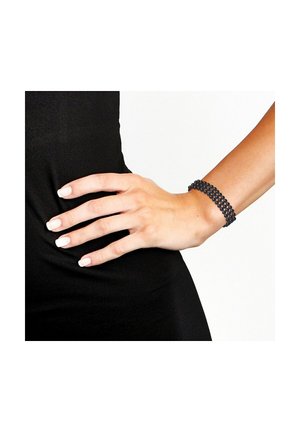 Breil Armband MAGNETICA SYSTEM für Damen aus Edelstahl IP in der Farbe Roségold mit hellblauen Achat Steinen, mit Magnetverschluss, Länge