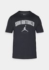 NBA SAN ANTONIO SPURS TEE - Fanartikel - black