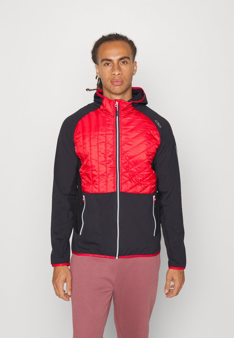 cmp-man-jacket-hybrid-fix-hood-ulkoilutakki-antracite-antrasiitti