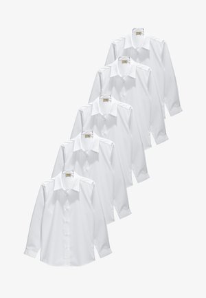 5 PACK LONG SLEEVE - Cămașă - white