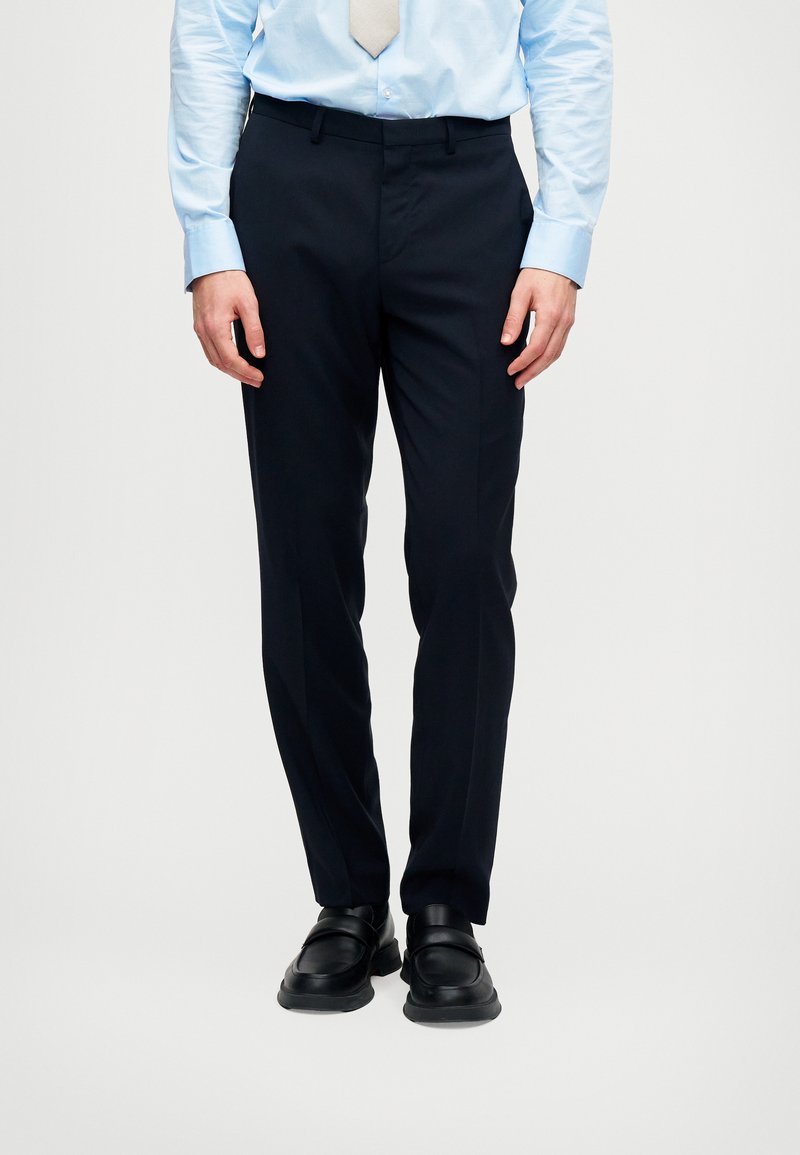 HUGO HESTEN - Öltönynadrág - dark blue