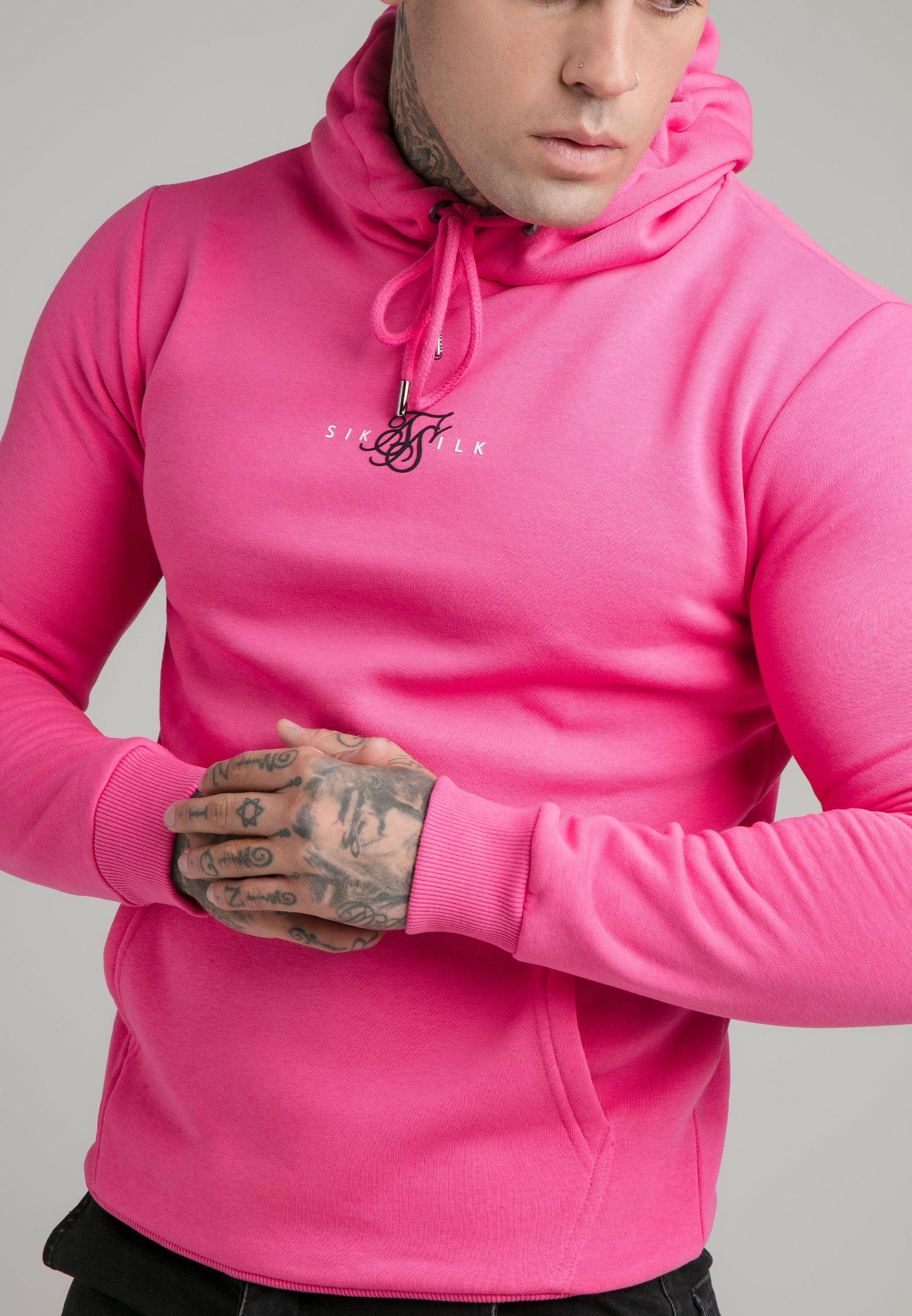 Sudadera siksilk degradada fucsia