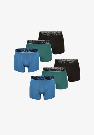 Phil & Co. Berlin, 6-PACK CORE - Kurze Boxershorts - blackgreenblue