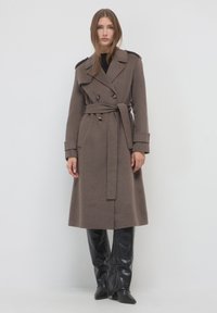 Calliope DOPPIOPETTO - Trench - tortora