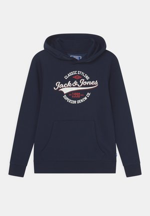 JJELOGO - Hoodie - navy blazer