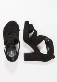 New Look Sandales à talons hauts - black