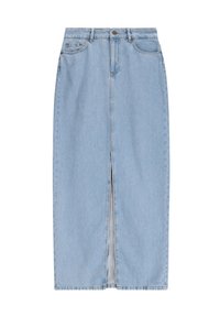 MIT SCHLITZ - Kokerrok - blau