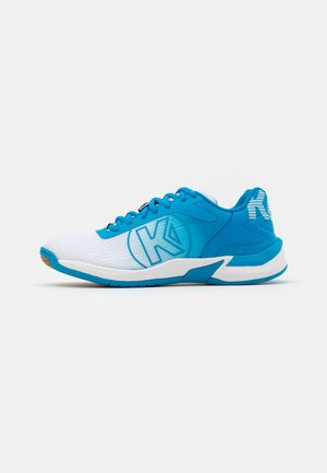 ATTACK 2.0 WOMEN - Handball shoes - white/blue