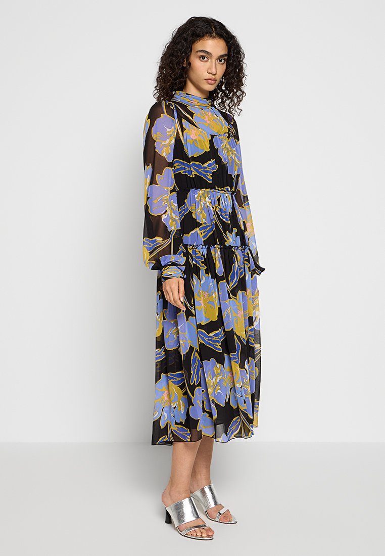 Diane von Furstenberg Maxi-jurk meerkleurig