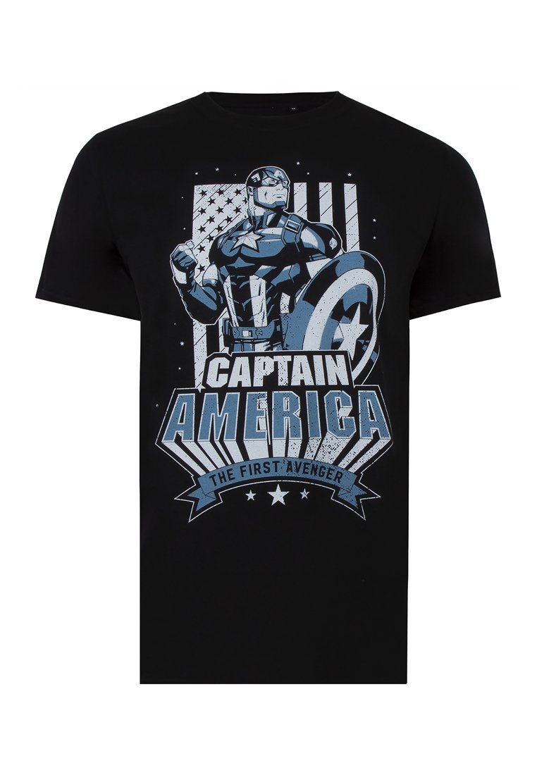 Marvel T-shirt print zwart