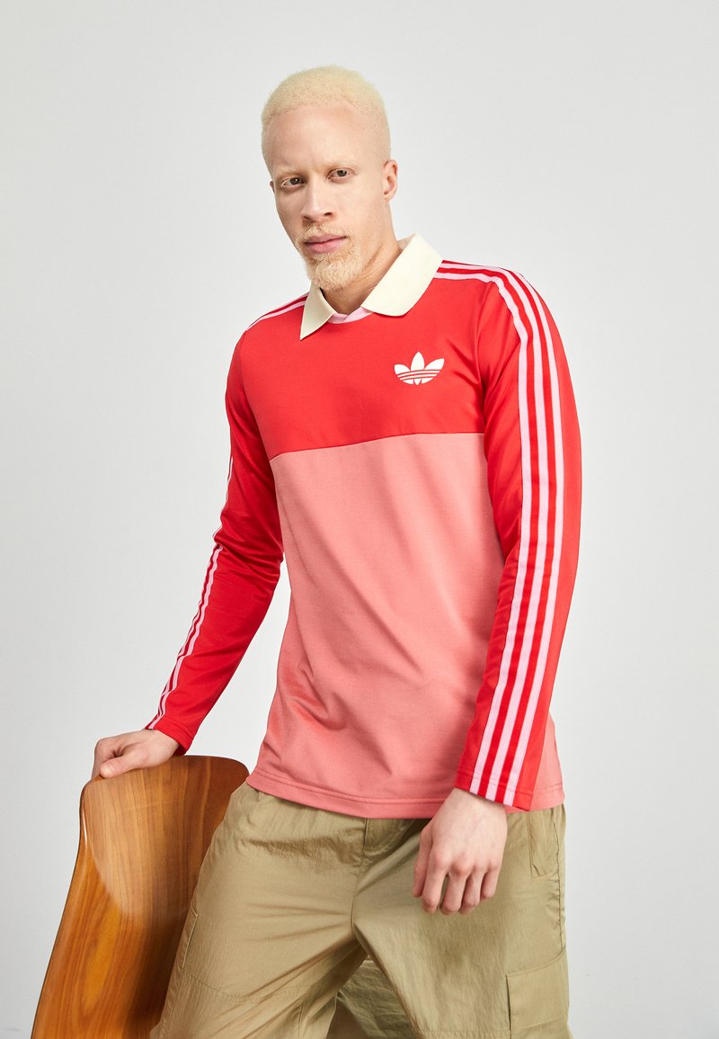 adidas Originals ADICOLOR 70S - Hosszú ujjú felső - better scarlet