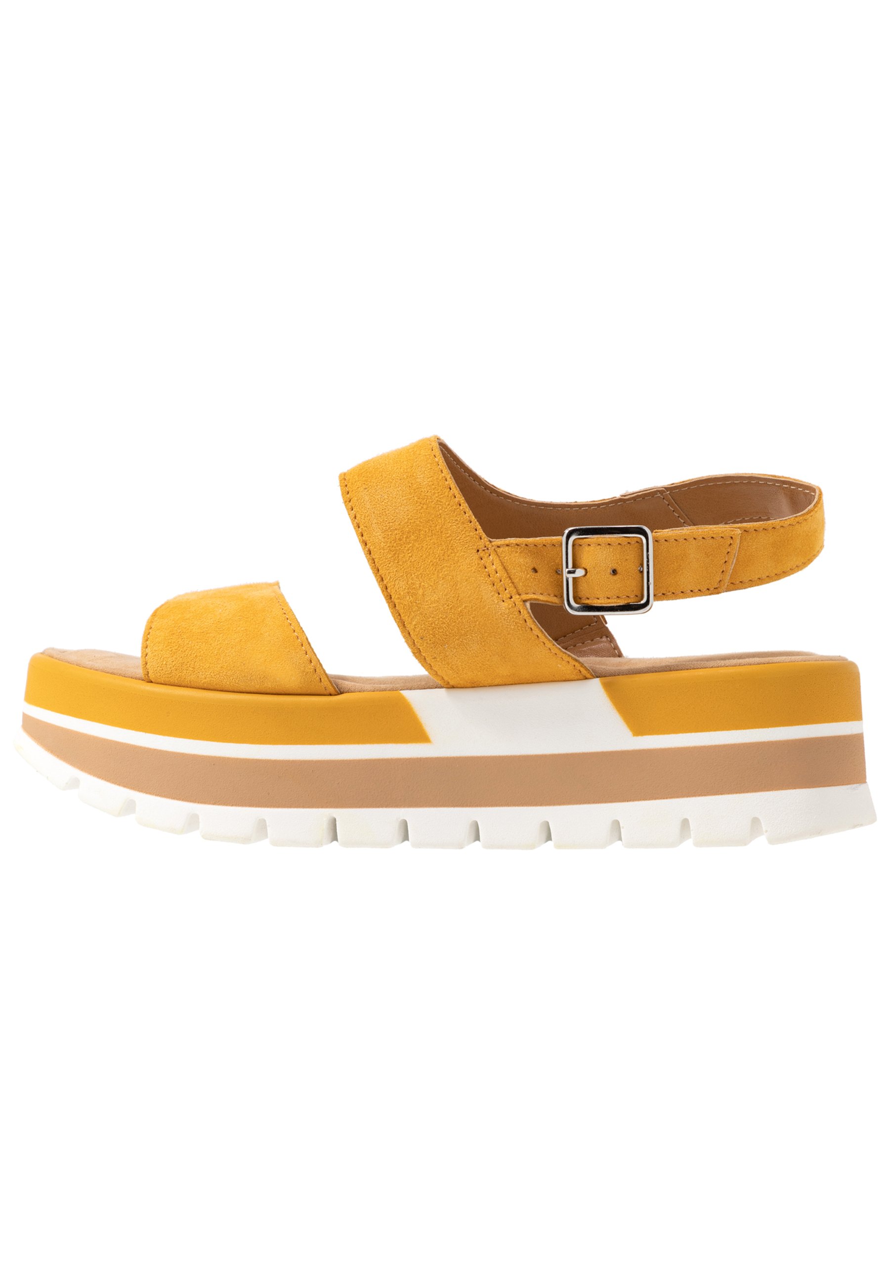 tamaris yellow sandals