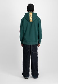 Alpha Industries Felpa con cappuccio - force green