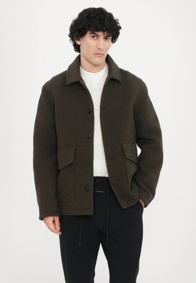 CLOSED CARGO JACKET - Κοντό παλτό - marsh green