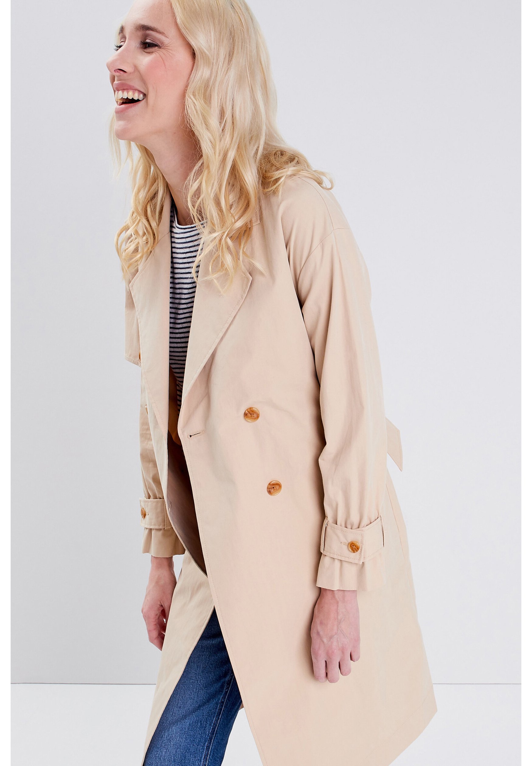 BONOBO Jeans Trenchcoat - beige 
