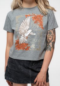 Paradiso Clothing Print T-shirt - grey