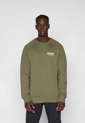 FWT CREW - Sportinis megztinis - pine needle