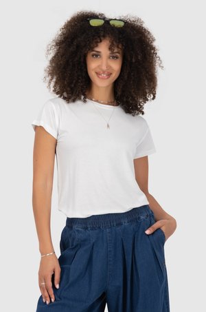 alife & kickin ARI - KURZARM - T-shirt basic - brilliant white