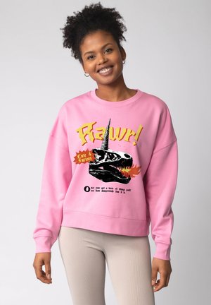 Sweatshirt - bubble pink