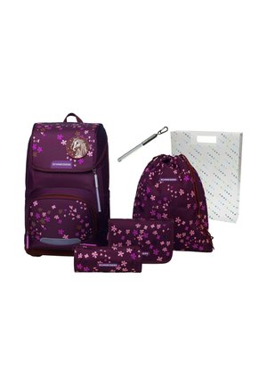 ERGOPLUS SET 8-TEILIG - Set zainetto - dark red