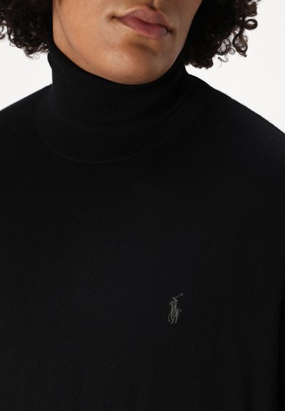 Polo Ralph Lauren Big & Tall LONG SLEEVED  PULLOVER - Džemperis - black