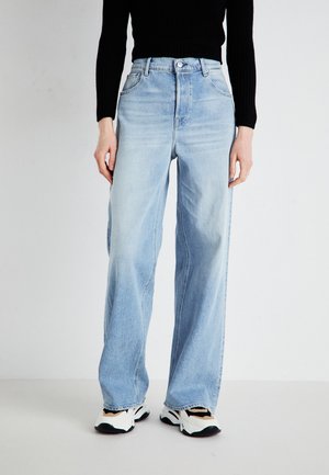 CARY WIDE LEG - Široké nohavice - light blue