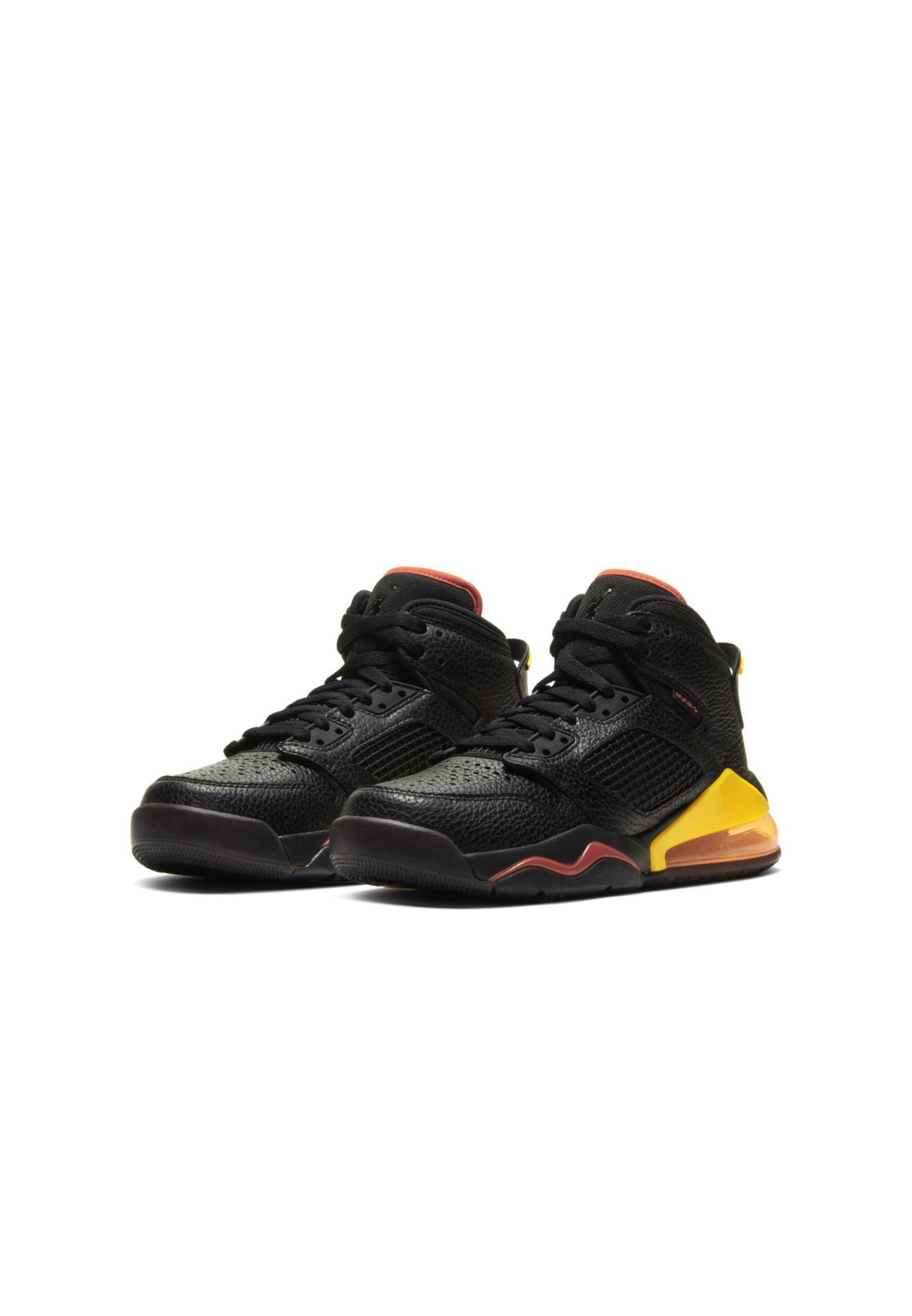 Jordan MARS - Scarpe da basket - black/team orange/yellow/nero - Zalando.it