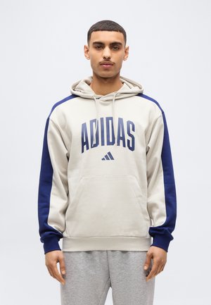 COLLEGIATE - Kapucnis pulóver - alumina/dark blue