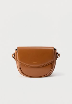 SMILE UNISEX - Cross body bag - brown