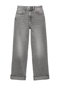 WITH TURN-HEMS - Traperice ravnih nogavica - grey