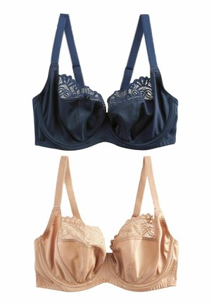 ULTIMATE SUPPORT NON
PAD FULL CUP 2 PACK - Reggiseno con ferretto - neutral navy blue