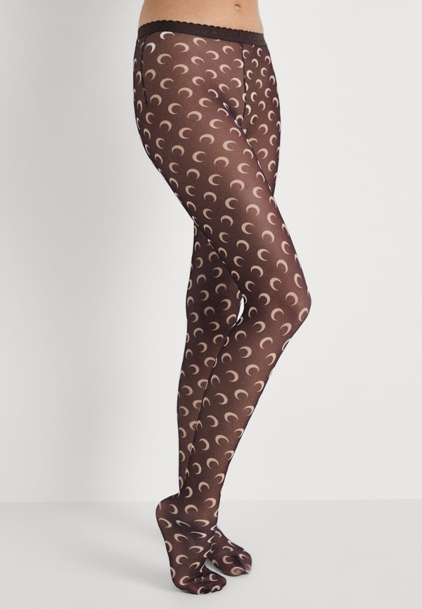 MOONOGRAM FLOCK TIGHTS - Tights2